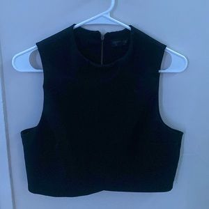 Topshop Women’s Black Dress Tank Top Size 10